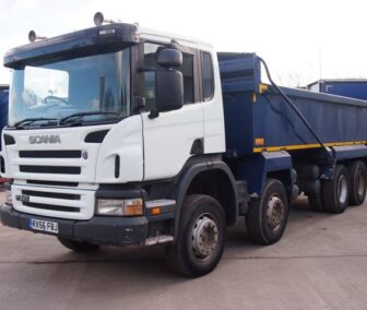 Scania P340 Tipper 2006 for sale from the UK, worldwide shipping.
